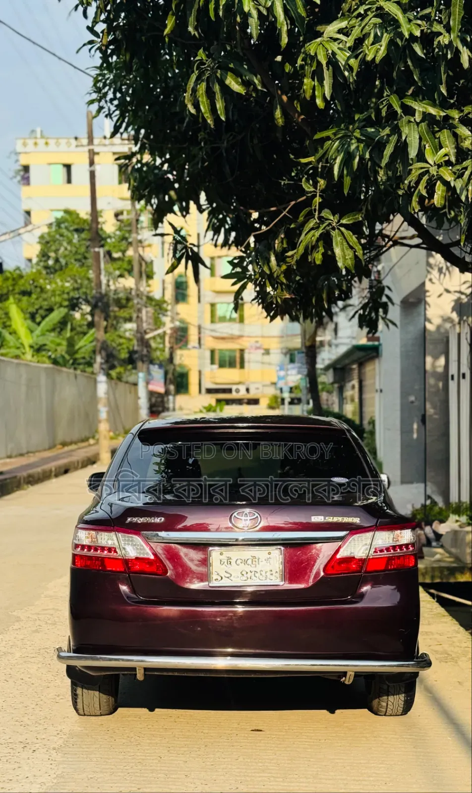 Toyota Premio 2007 Maroon