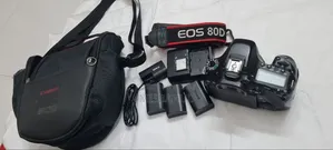 Canon EOS 80D DSLR Camera — Full Set | 4 Battery + 64GB Card