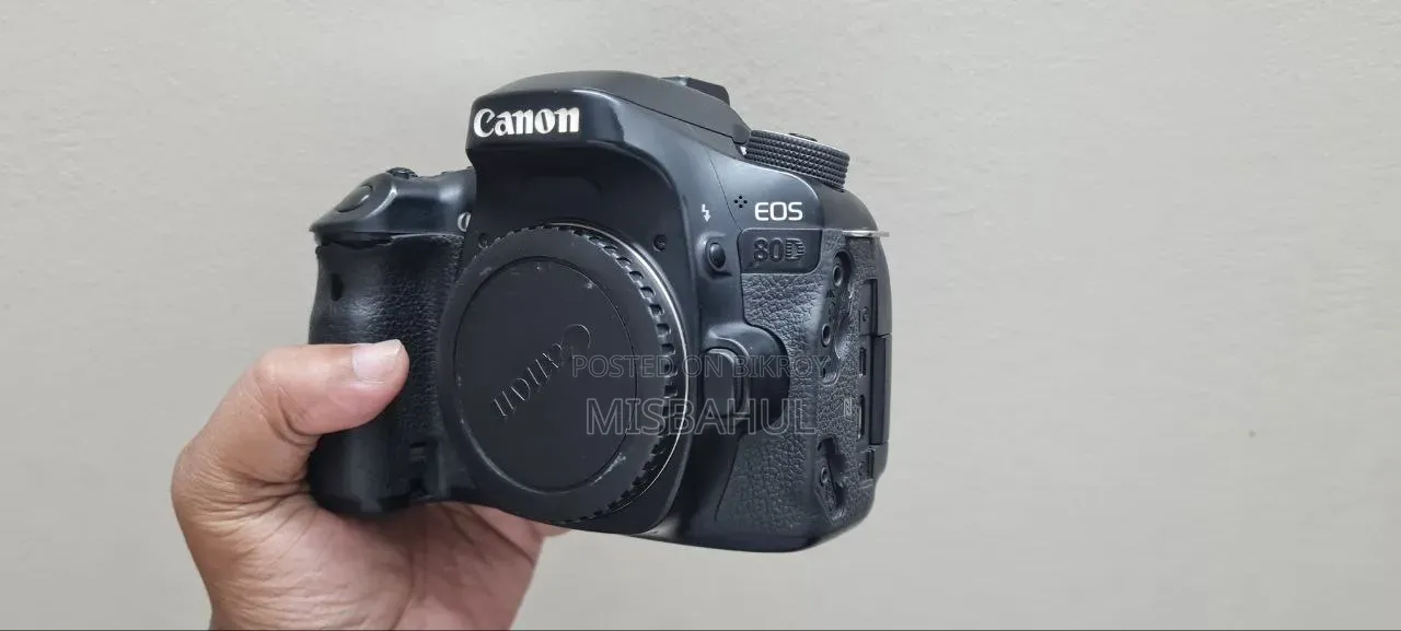 Canon EOS 80D DSLR Camera — Full Set | 4 Battery + 64GB Card