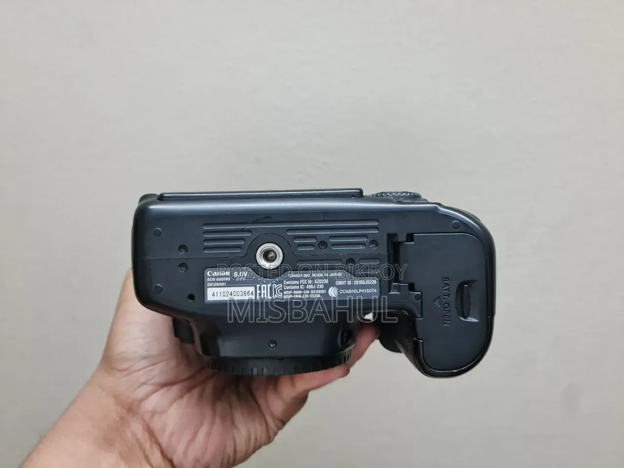 Canon EOS 80D DSLR Camera — Full Set | 4 Battery + 64GB Card