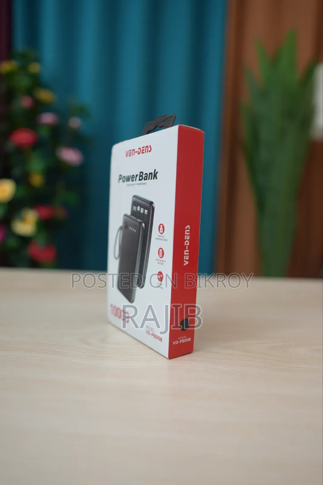 ভেন-ডেন্স ১০০০০ এমএএইচ পাওয়ার ব্যাংক