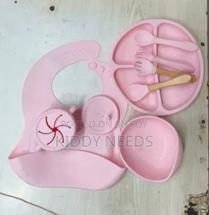 9 PCS Silicon Feeding Set