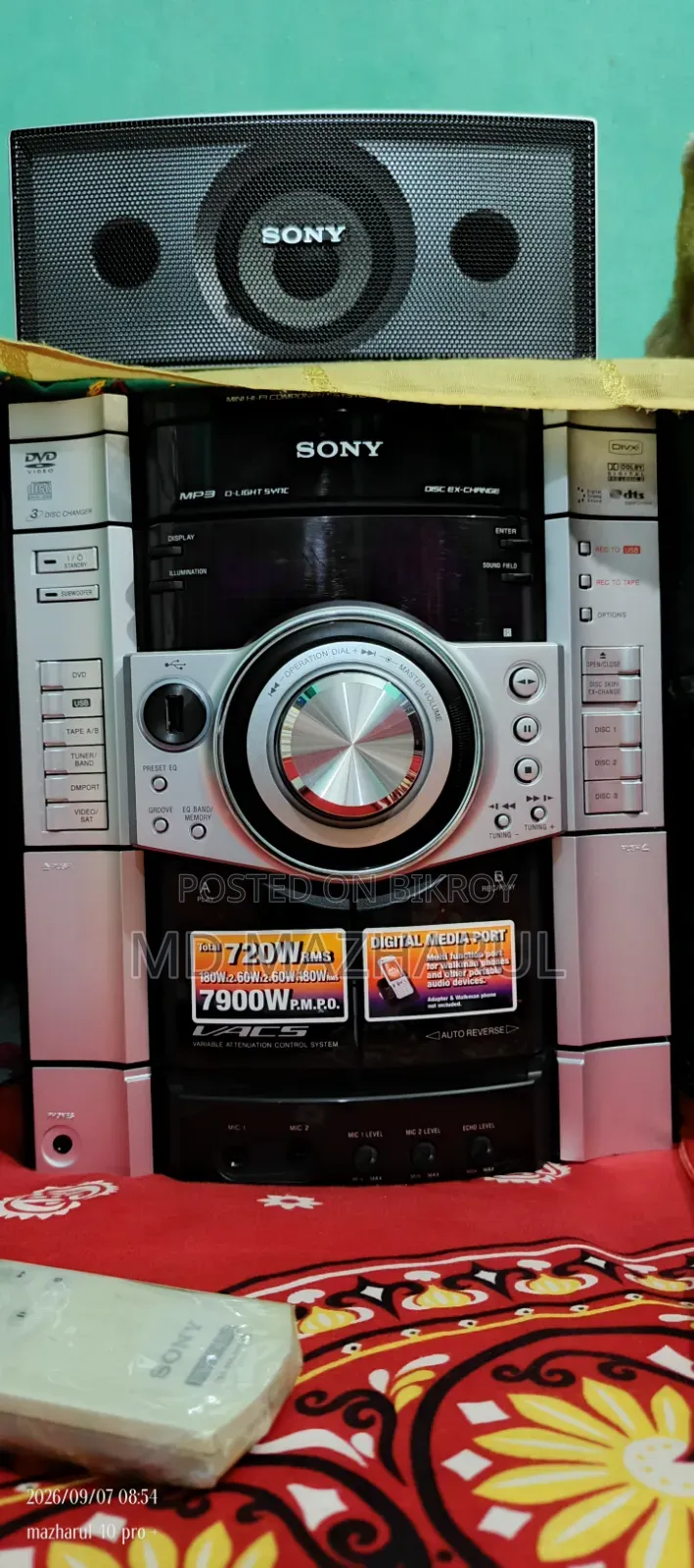 Emergency Sell Sony MHC Gzr9d