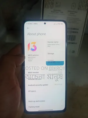 Xiaomi Redmi Note 10 Pro Max 128 GB Black