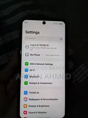 Tecno Spark 40 Pro 128 GB Black
