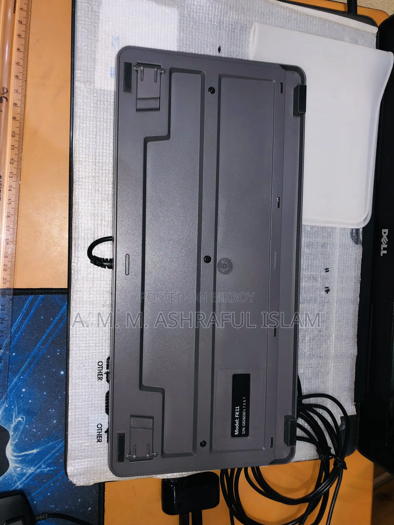 ওয়্যার্ড কিবোর্ড ও মাউস (কম্বো)