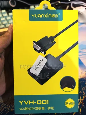 Yuanxin VGA to HDMI Adapter With Audio