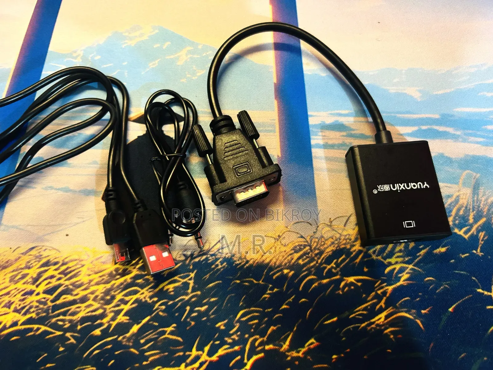 Yuanxin VGA to HDMI Adapter With Audio