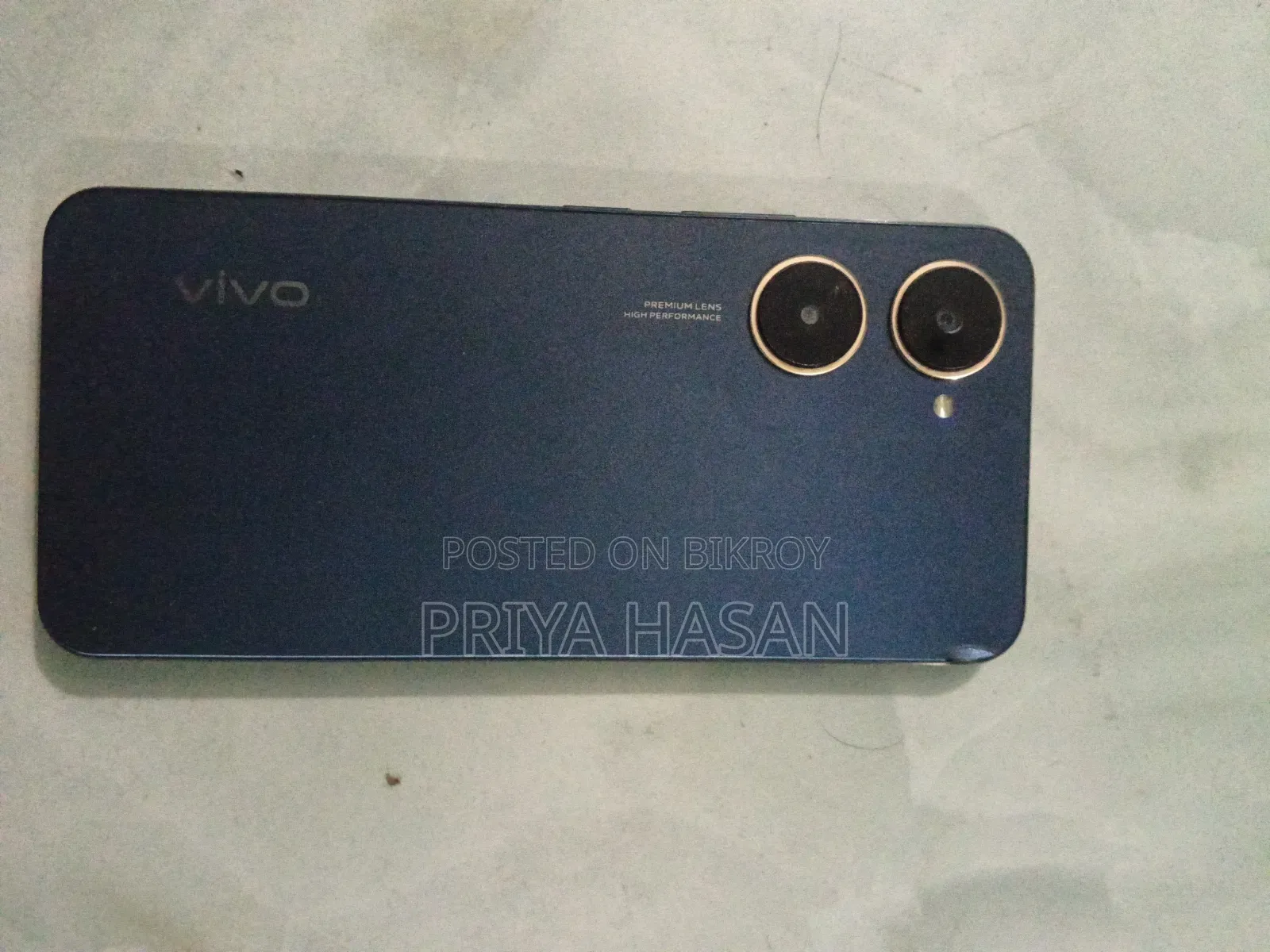 Vivo Y03t ১২৮ জিবি ব্ল্যাক