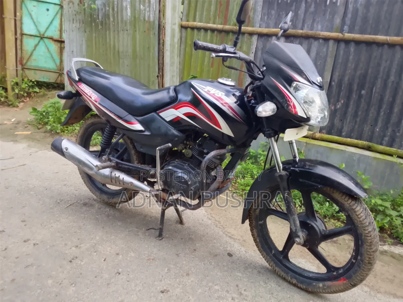 TVS Metro 2017 Black