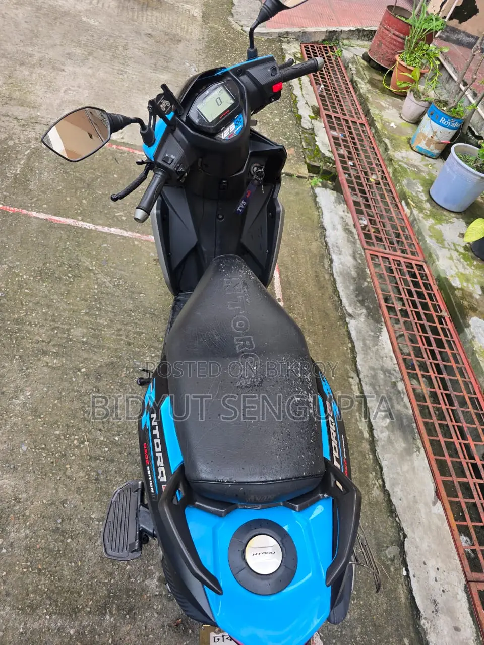 TVS Ntorq 125 2022 Blue