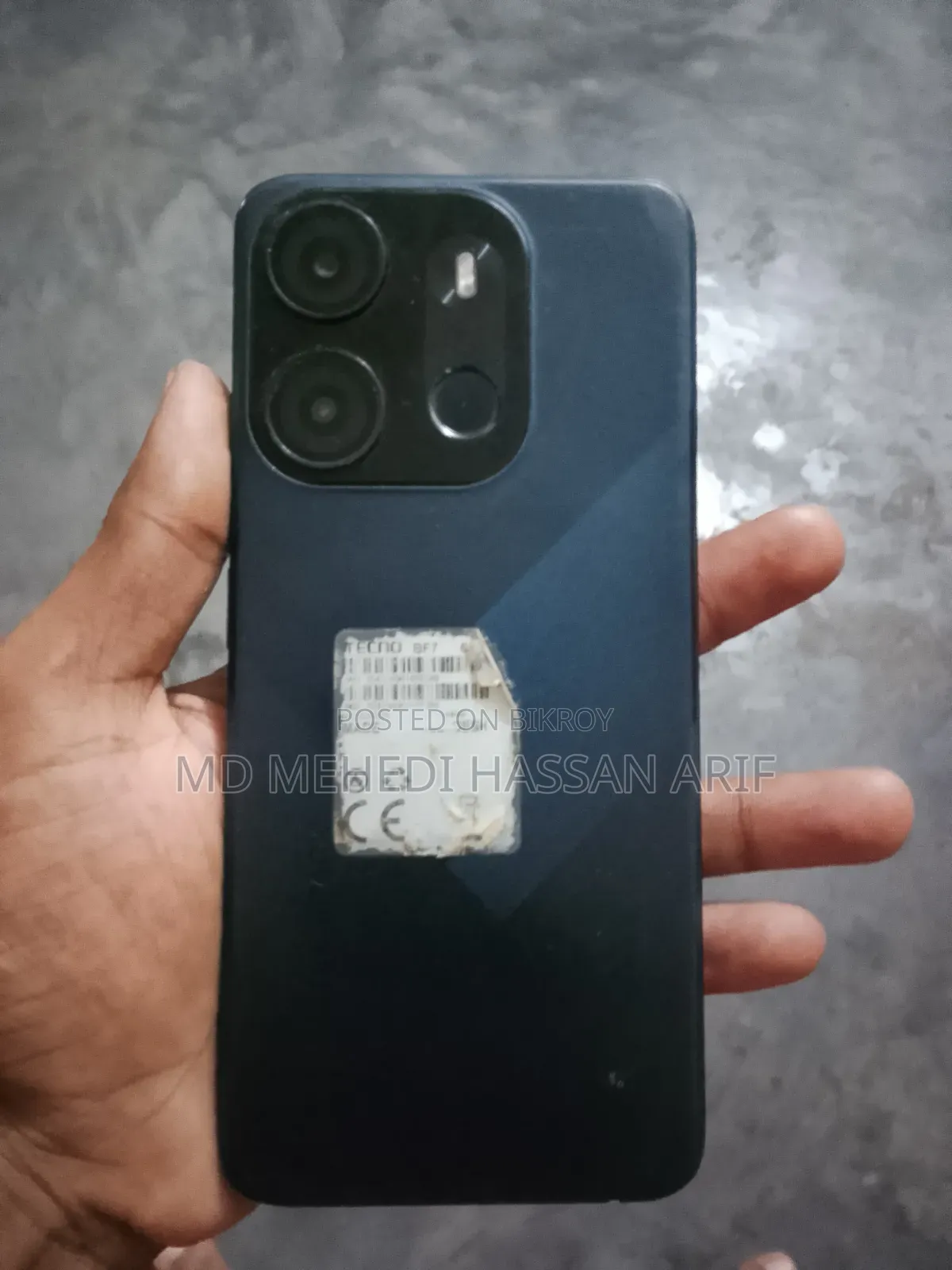 টেকনো স্পার্ক ৭ ৬৪ জিবি ব্ল্যাক