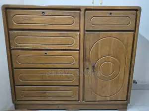 Wooden Wardrobe | 58" × 22" | Spacious Storage