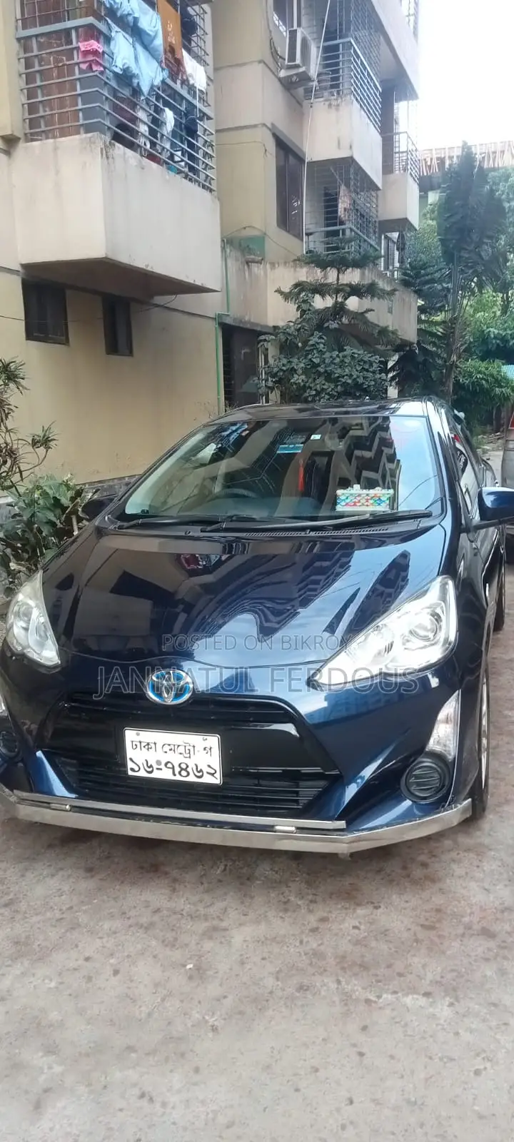 টয়োটা অ্যাকুয়া ২০১৭ ব্লু