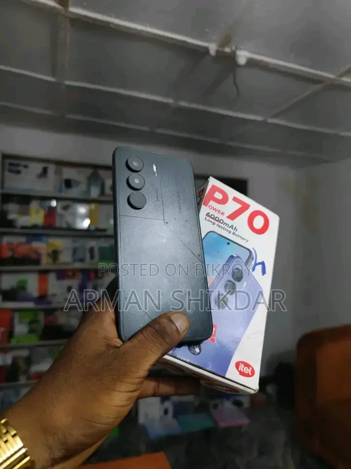 আইটেল পাওয়ার ৭০ ১২৮ জিবি ব্ল্যাক
