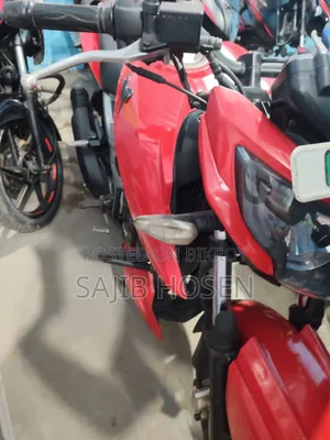 টিভিএস আপাচে আরটিআর ১৬০ ৪ভি ২০১৯ রেড