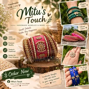 Hand Made Curi and Matching Finger Ring