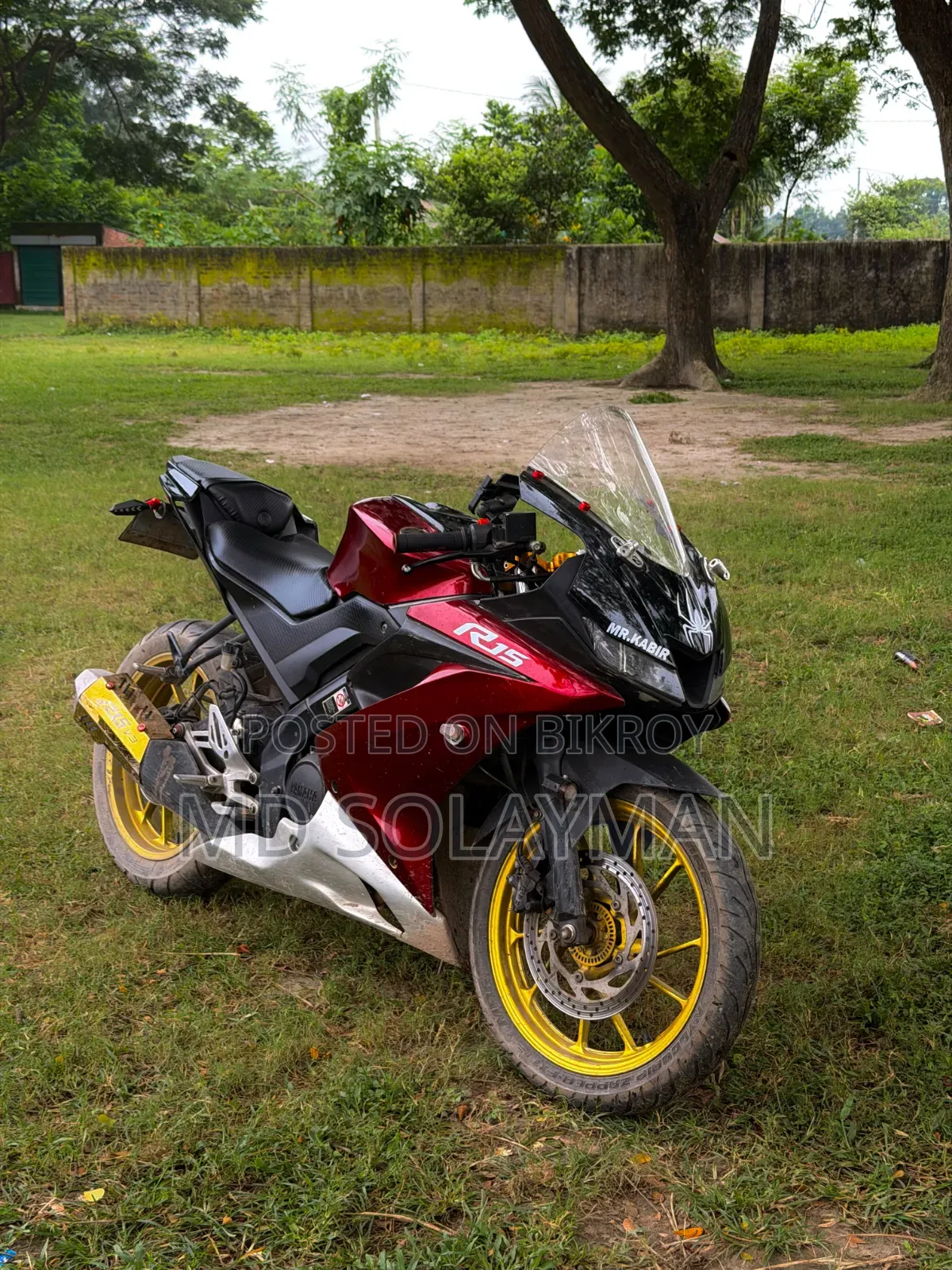 ইয়ামাহা আর১৫ ভি৩ ২০২০ গ্রে