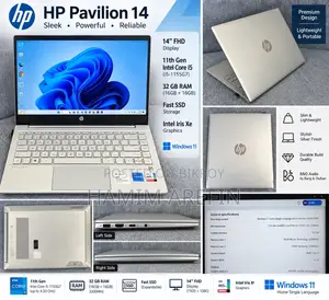 Laptop HP Pavilion 14 32GB Intel Core i5 SSD 512GB