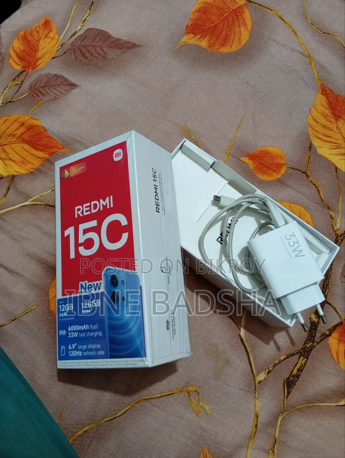 Xiaomi Redmi 15C 128 GB Black
