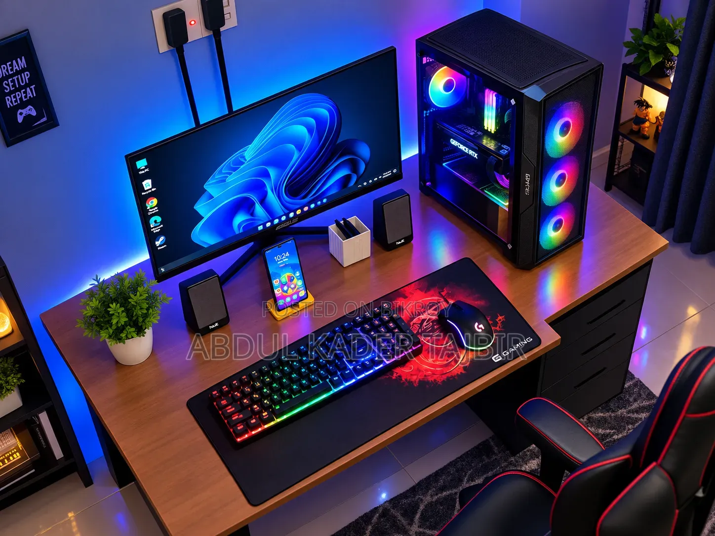 Desktop Computer 16GB AMD Ryzen 7 SSD 1TB
