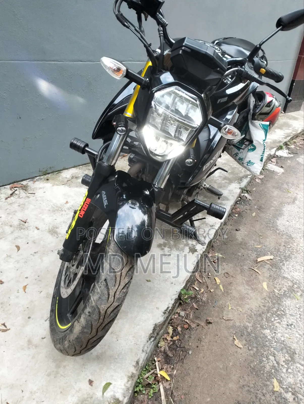 Suzuki Gixxer 2024 Black