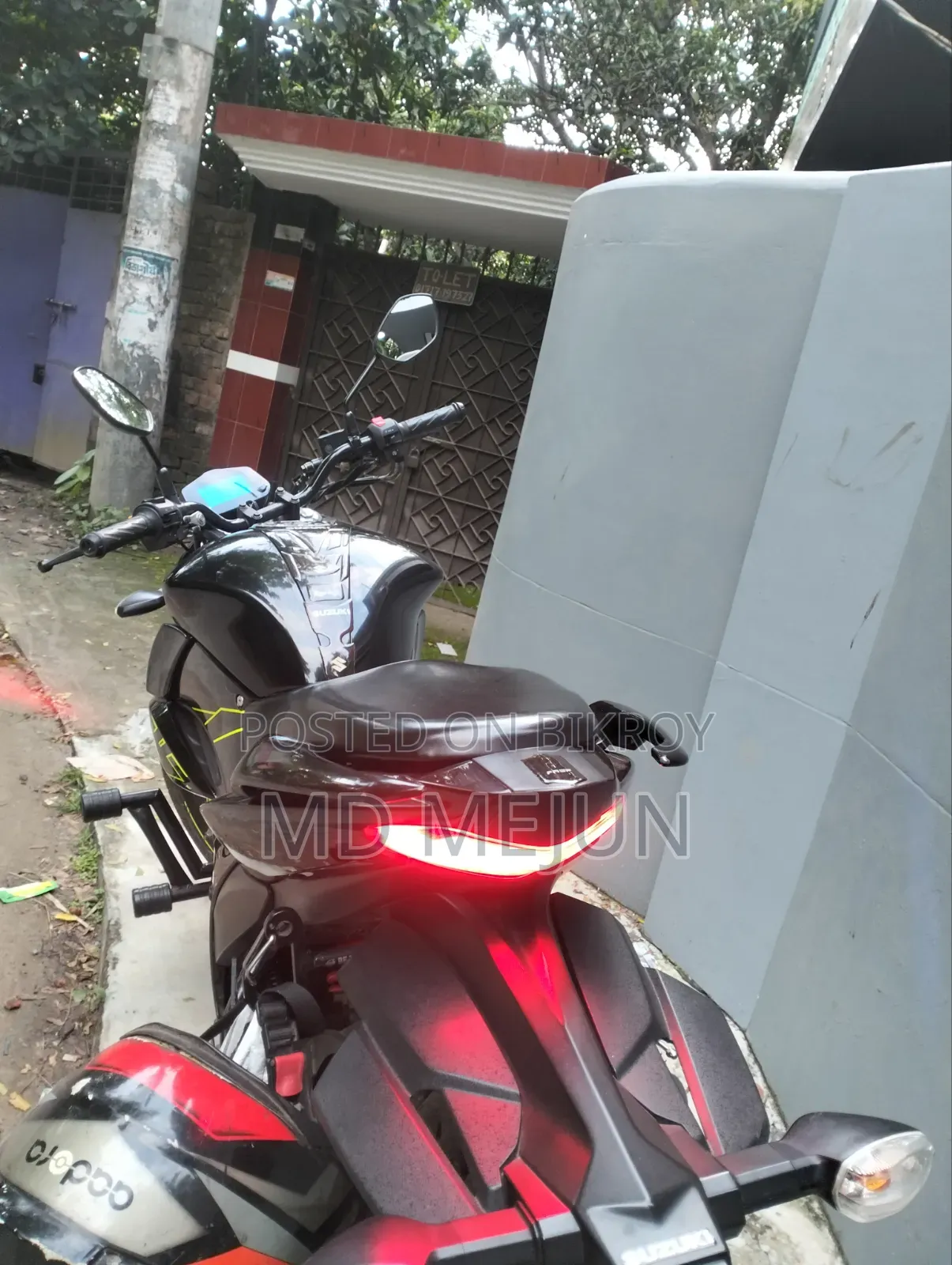 Suzuki Gixxer 2024 Black