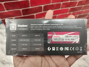 KingSpec 8GB DDR4 3200MHz Desktop RAM (Full Intact Box)