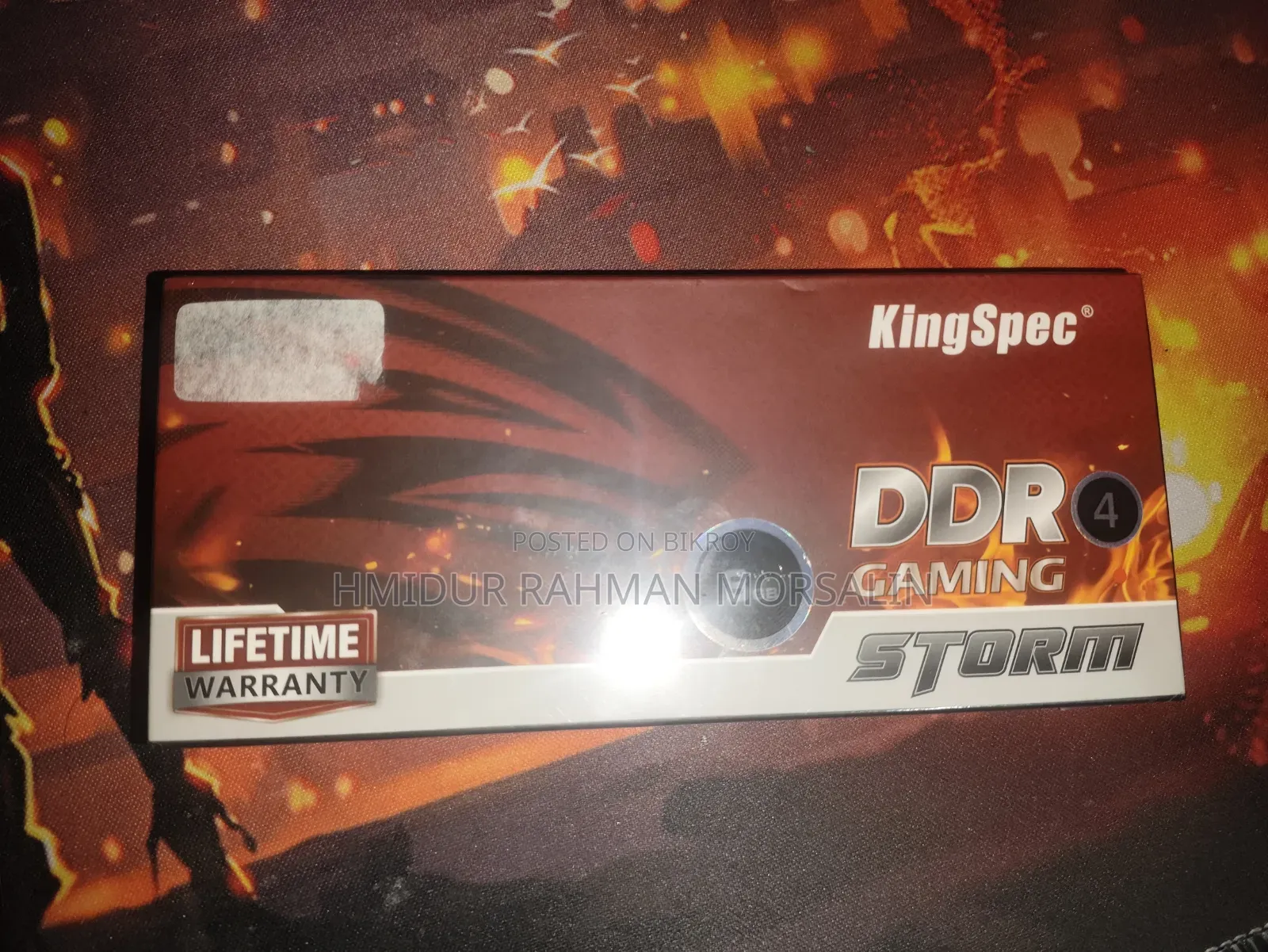 KingSpec 8GB DDR4 3200MHz Desktop RAM (Full Intact Box)
