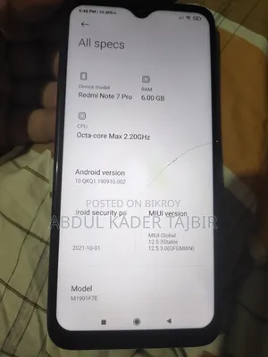 Xiaomi Redmi Note 7 Pro 128 GB Blue