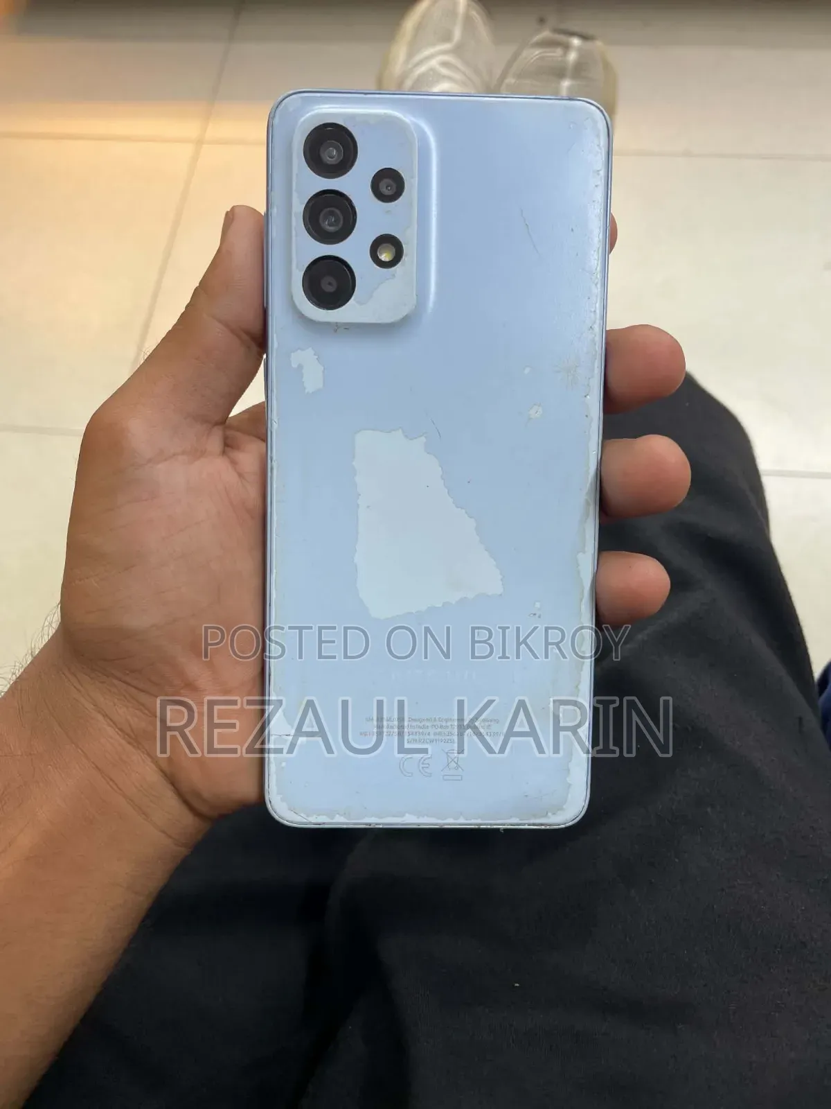 স্যামসাং গ্যালাক্সি এ৩৩ ৫জি ১২৮ জিবি নীল