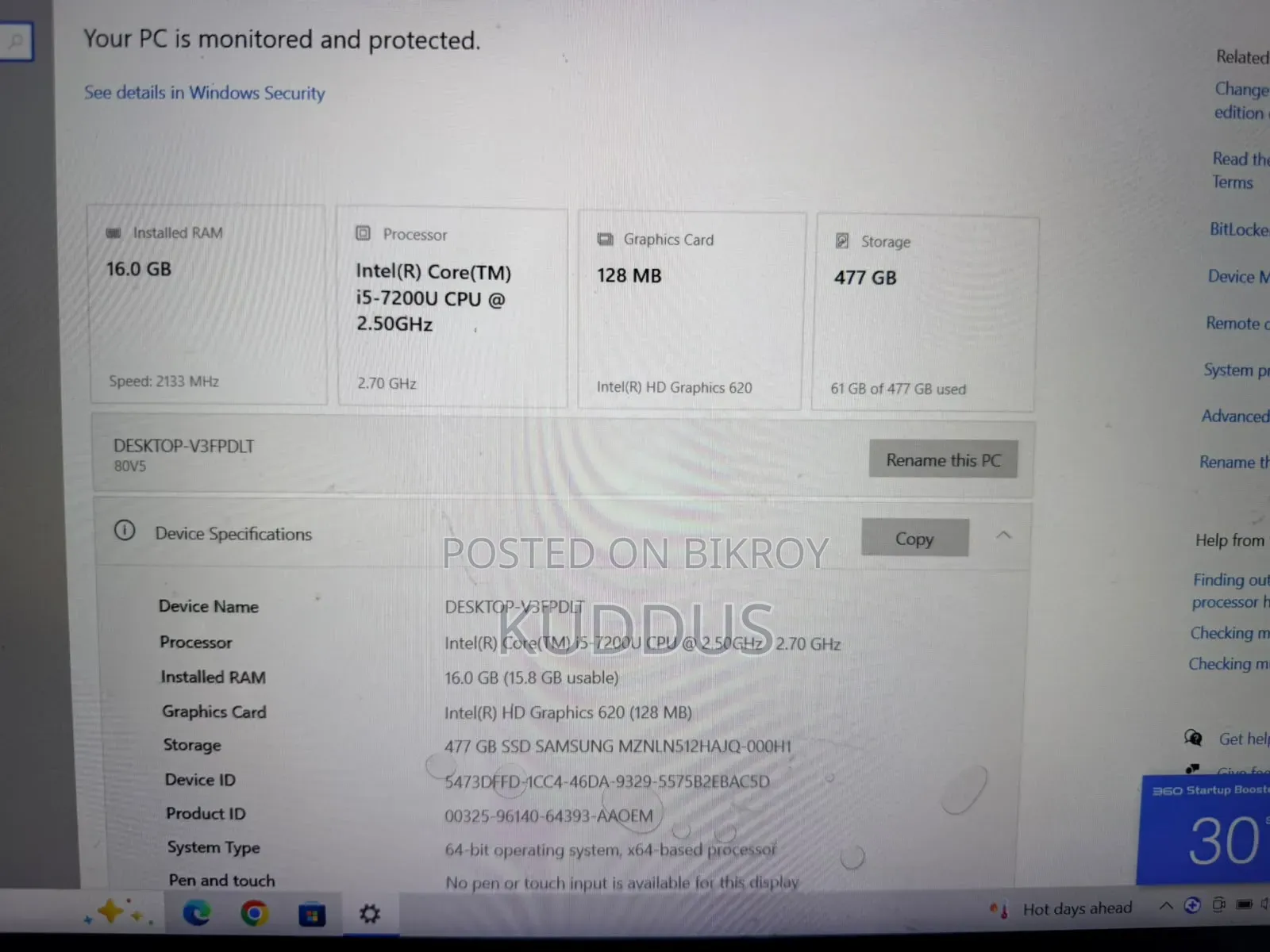 Laptop Lenovo Yoga 710 16GB Intel Core i5 SSD 512GB
