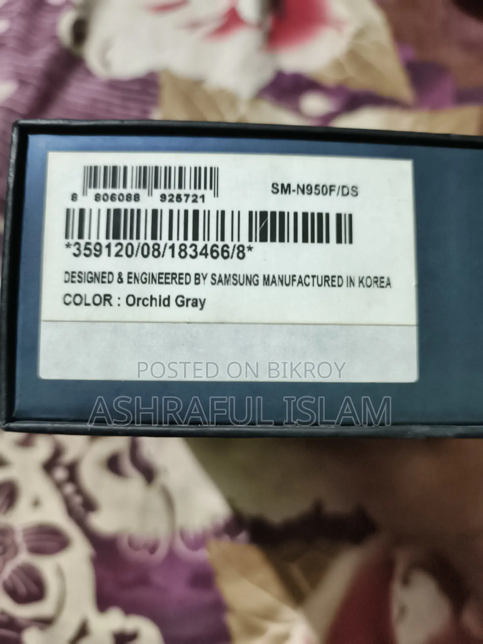 Samsung Galaxy Note 8 64 GB Gray