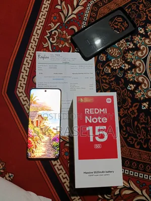 New Xiaomi Redmi Note 15 256 GB Black