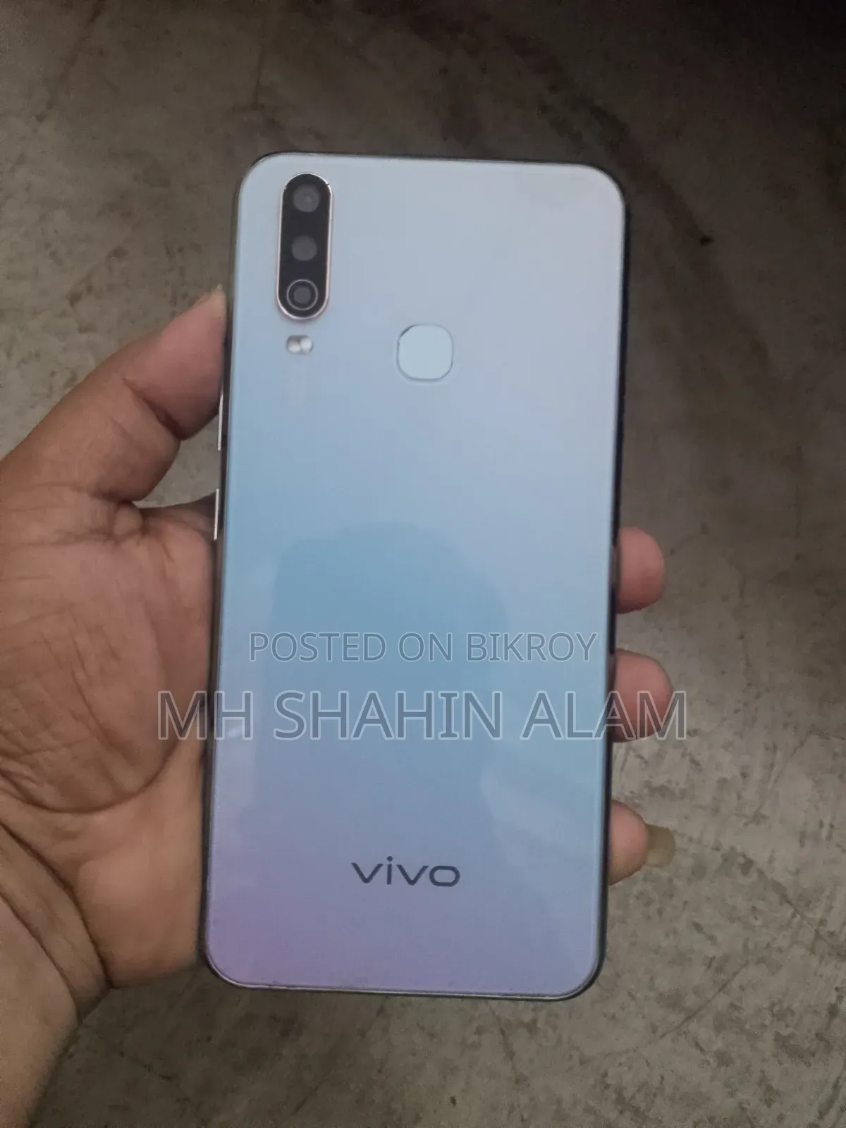 Vivo Y17 256 GB Blue