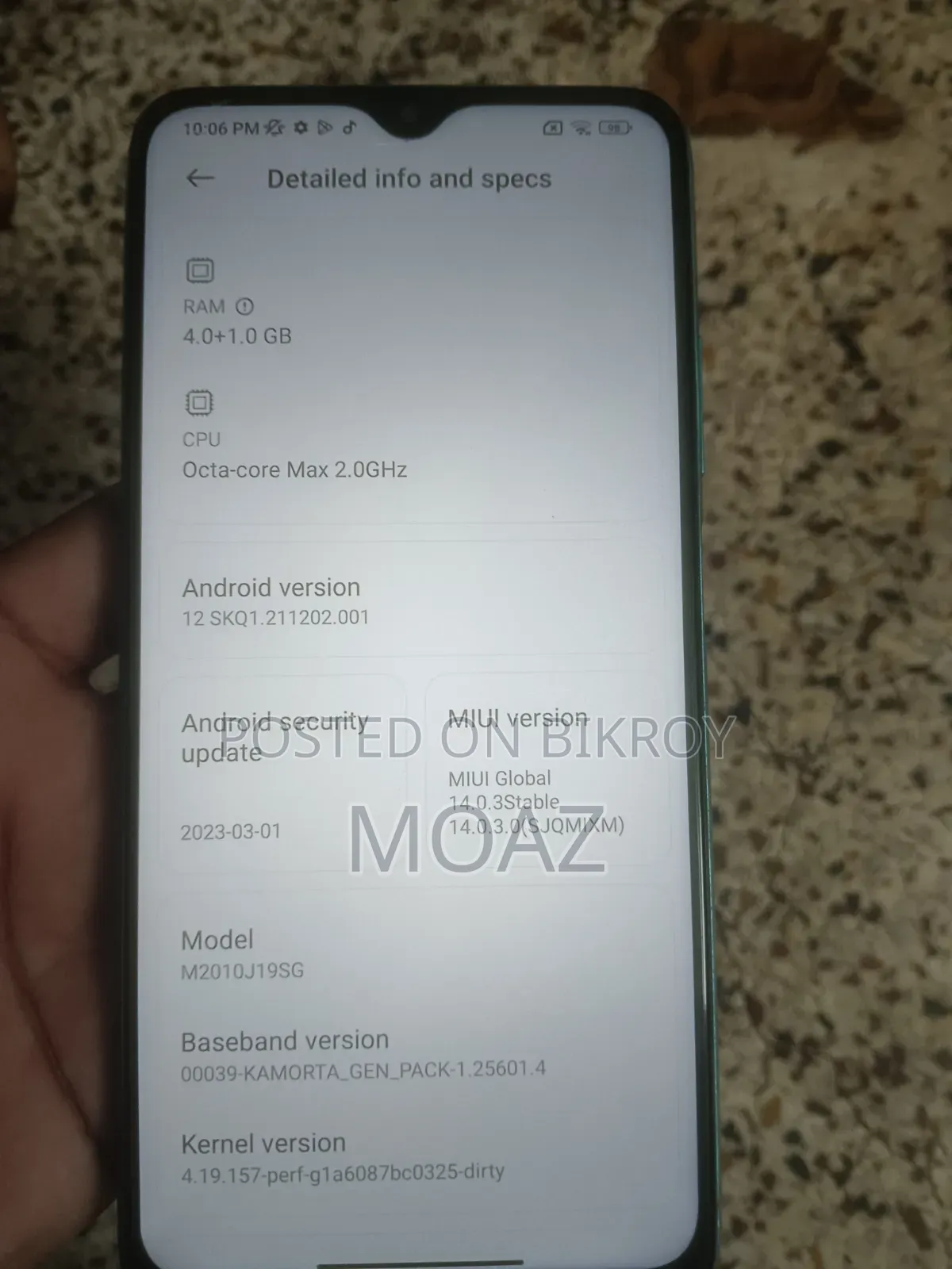 Xiaomi Redmi 9T 64 GB Blue