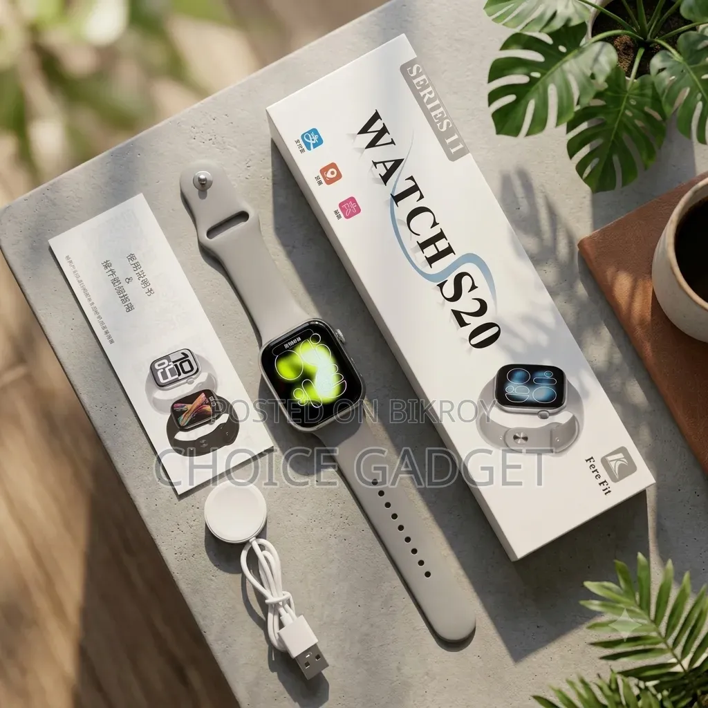 S20 Series 11 Smart Watch (Bluetooth Calling | Big Display |)