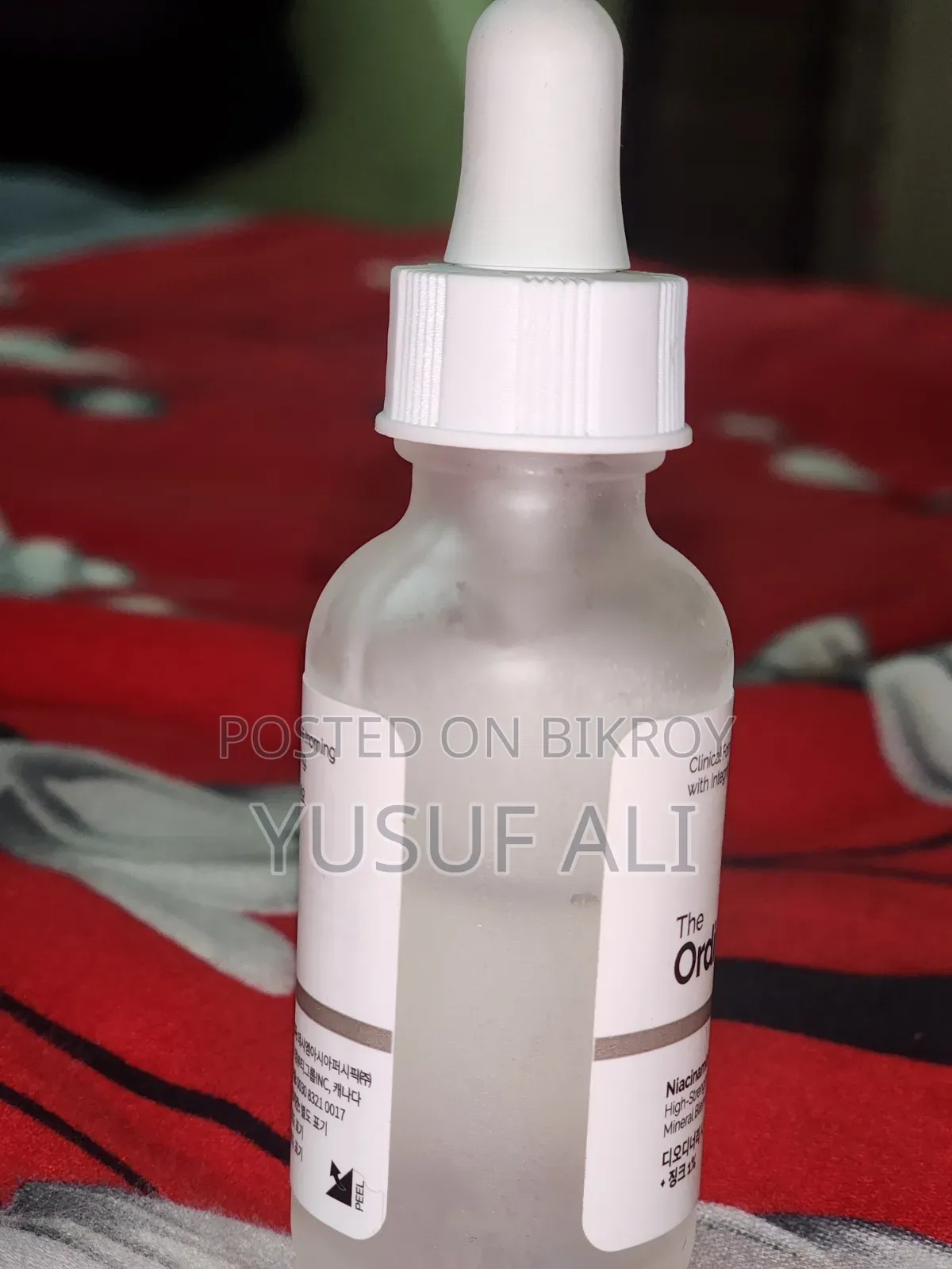 The Ordinary Niacinamide 10% + Zinc 1% (18ml / 60% Left) - Original