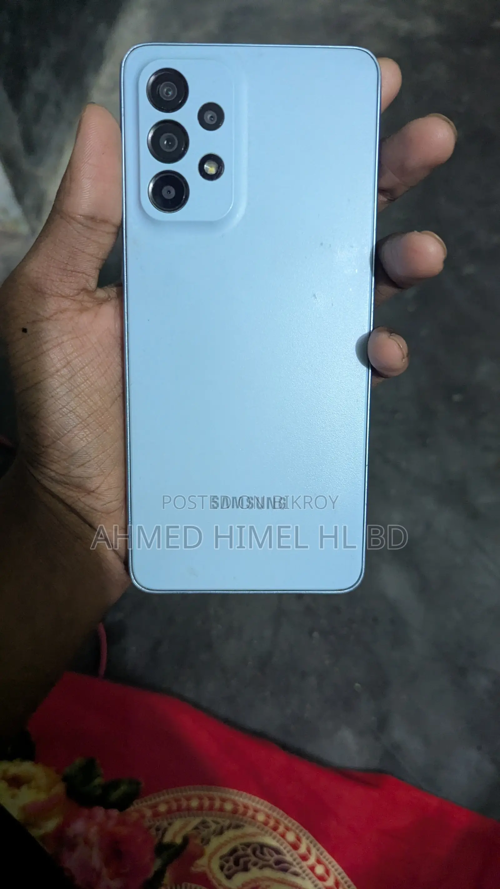 স্যামসাং গ্যালাক্সি এ৩৩ ৫জি ১২৮ জিবি ব্লু