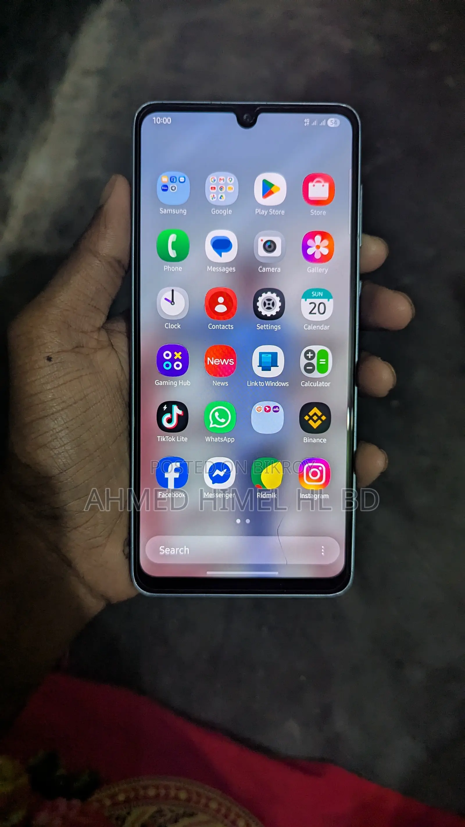 স্যামসাং গ্যালাক্সি এ৩৩ ৫জি ১২৮ জিবি ব্লু