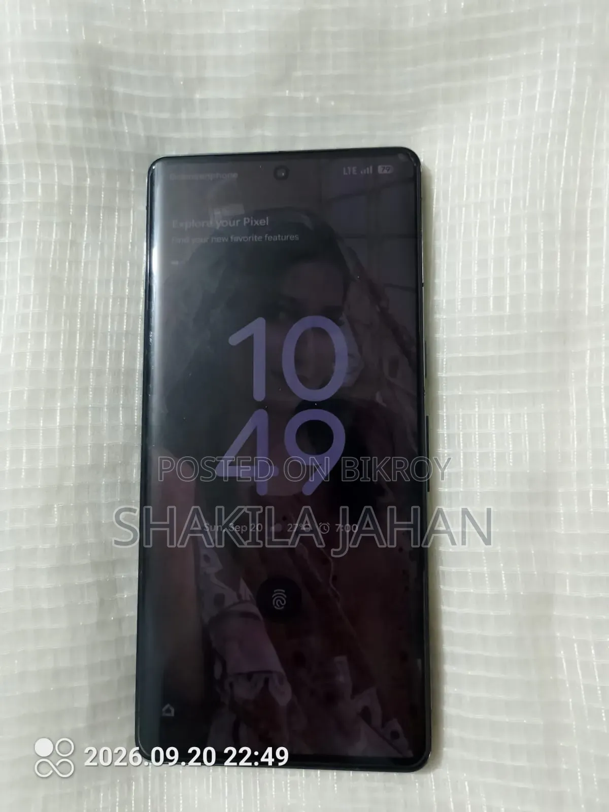 গুগল পিক্সেল ৭ প্রো ১২৮ জিবি ব্ল্যাক