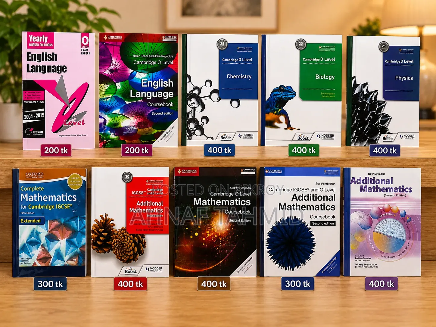 Cambridge O Level Science Books, English Medium Books