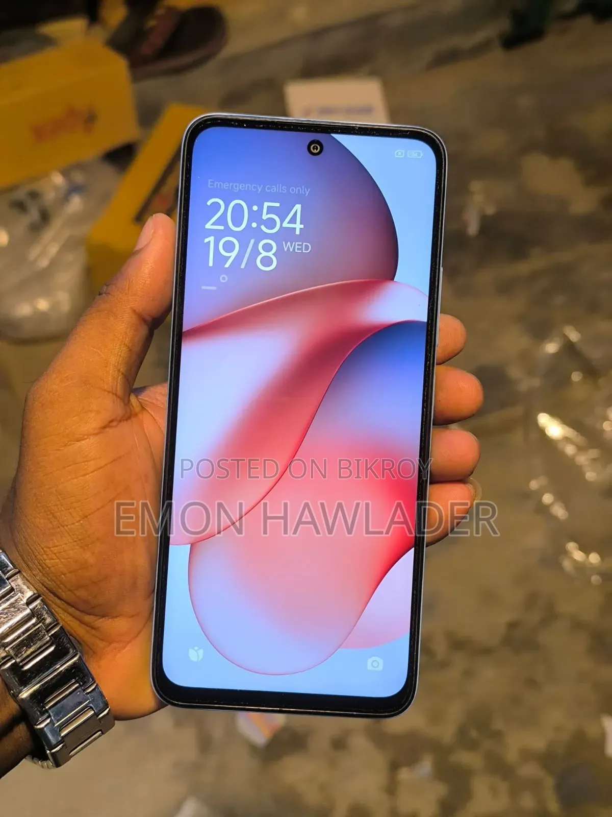 শাওমি রেডমি ১২ ৫জি ১২৮ জিবি লাল