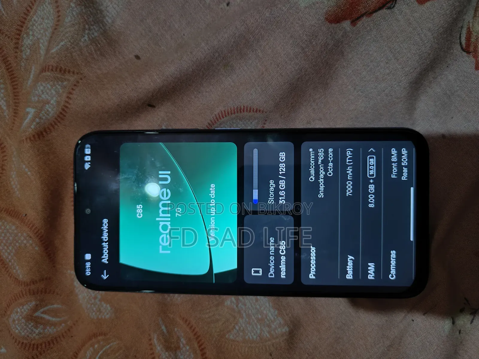 Realme C85 4G 128 GB Blue