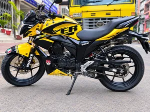 Suzuki Gixxer 2024 Yellow