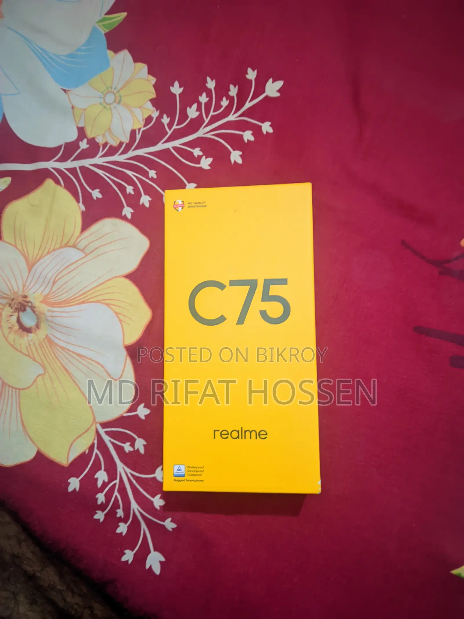 রিয়েলমি সি৭৫ ১২৮ জিবি ব্ল্যাক