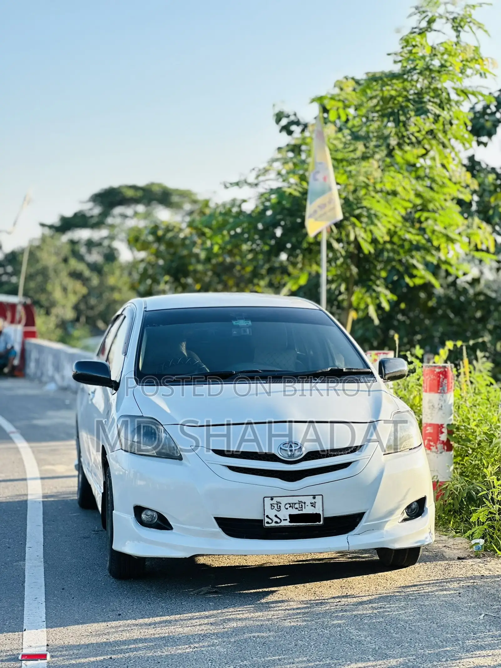 Toyota Belta 2005 White