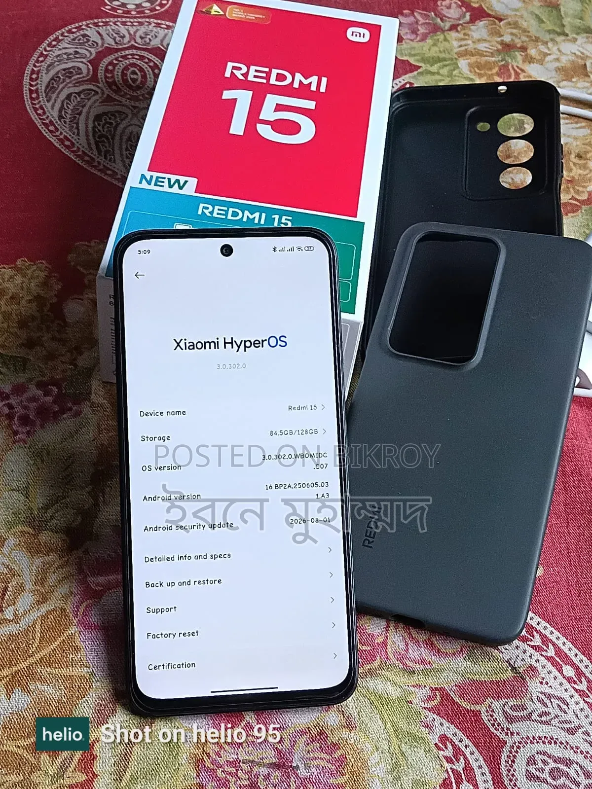 Xiaomi Redmi 15 128 GB Black