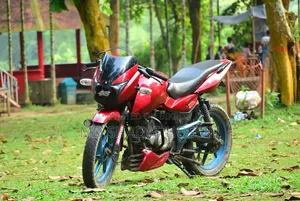 বাজাজ পালসার ১৫০ ২০১২ লাল