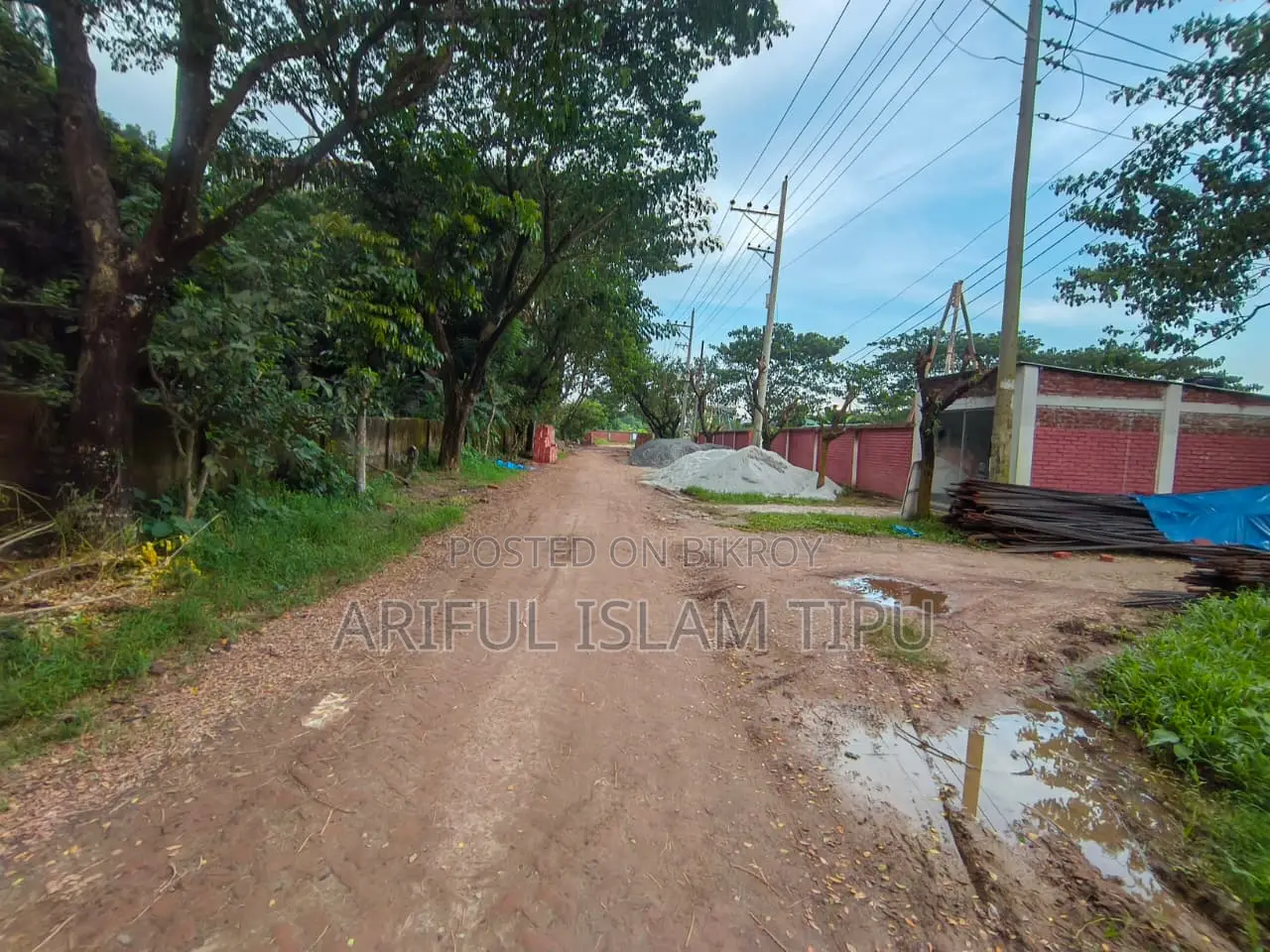10.68 katha ready plot for sale in Savar